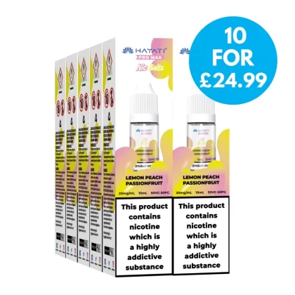 Box Of 10 – 20mg Hayati Crystal Pro Max Nic Salts 10ml - Vape Co
