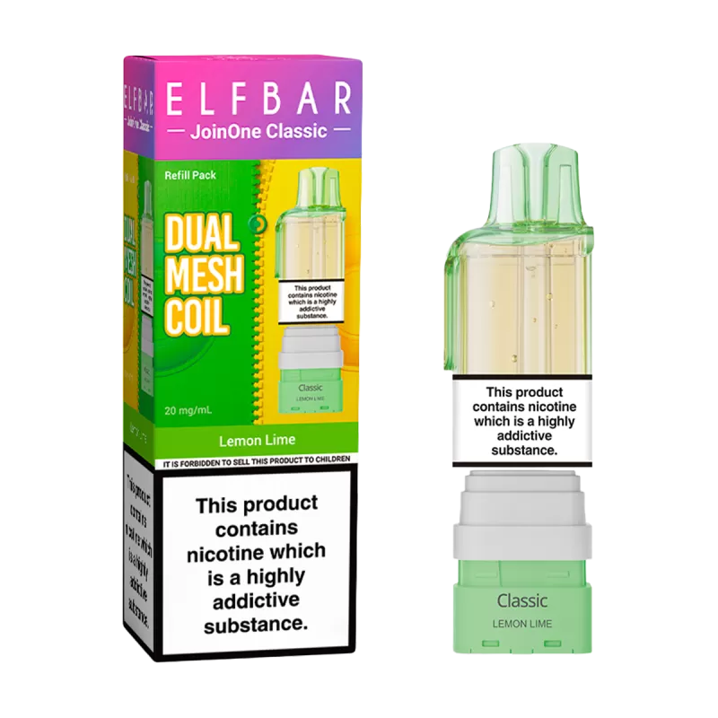 ElfBar JoinOne Refill Pack - Lemon Lime - Ecigwizard