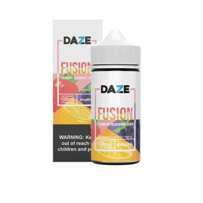 Sale $12.00 – Strawberry Blackberry Lemon by 7Daze Fusion 100mL