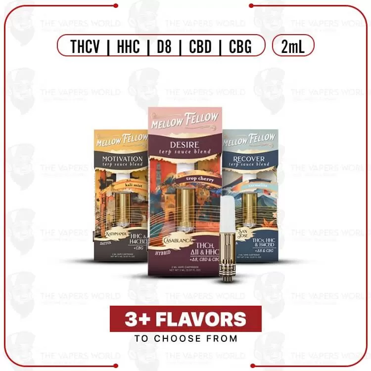 Mellow Fellow Terp Sauce Blend Cartridges – 2ML - Thevapersworld