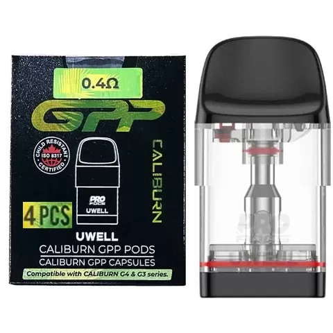 Uwell Caliburn GPP Replacement Pods Pack of 4 - 0.9ohm - Image 2