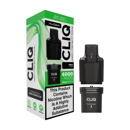 Apple Pear Avomi Cliq 6000 Refill Pack - Vape Product