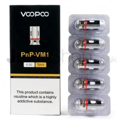 VooPoo PnP-VM1 Coils (0.3Ω) - Eliquidsupply