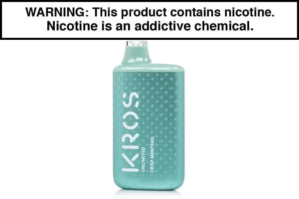 KROS UNLIMITED DISPOSABLE VAPE – 6000 PUFFS - Vapejuice