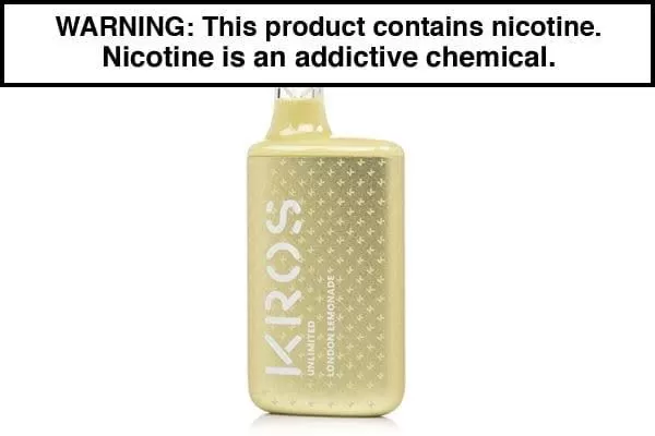 KROS UNLIMITED DISPOSABLE VAPE – 6000 PUFFS - Vapejuice - Image 2
