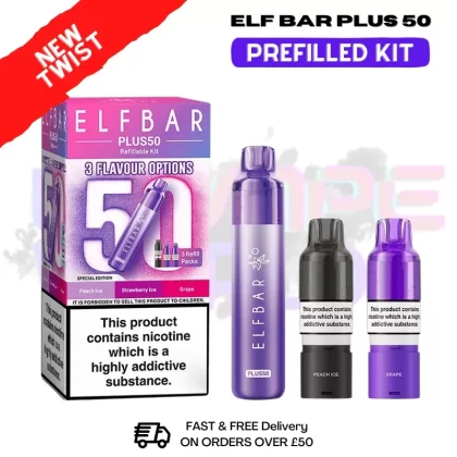 Special Edition Elf Bar 50K Puff Plus Kit – Only £8.99