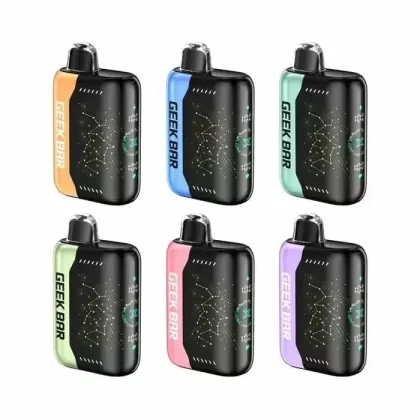 Geek Bar Pulse X 25K Disposable Vape - Flavor#Watermelon Ice>Blue Razz Ice>Miami Mint>Sour Apple Ice>Banana Taffy Freeze>Blackberry B Pop>Blue Rancher>Grapefruit Refresher>Lemon Heads>Lime B (88F212)