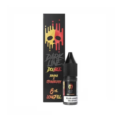 Longfill Aromat Dark Line Double 8/10ml Banana Strawberry