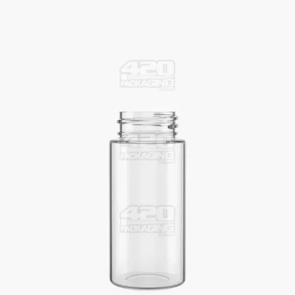 Wide Mouth Straight Sided Clear Plastic Jars for Pre-Rolls - Vape Store