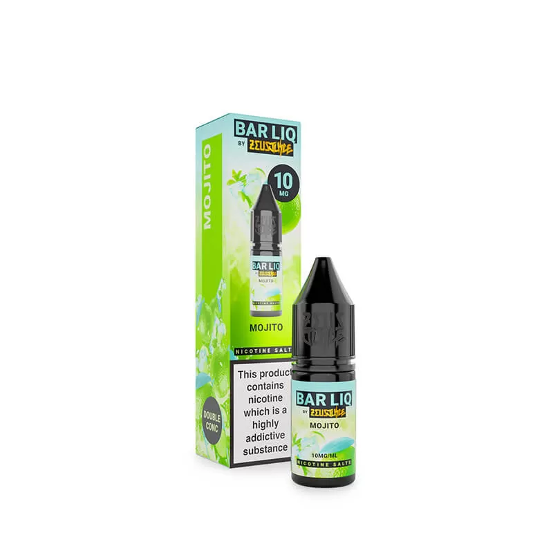 Zeus Juice Bar Liq Mojito Nic Salt E-Liquid 10ml - 5mg