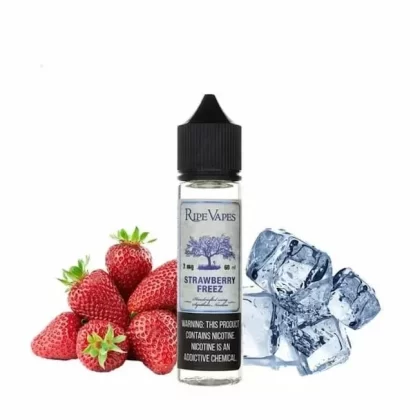 Strawberry freez Ripe Vapes E-juice 60ml | Vape Shop Online