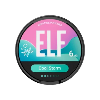 Elf Bar Elf Cool Storm Nicotine Pouches - 20mg