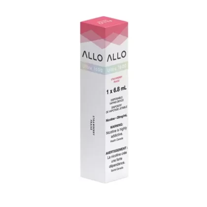 ALLO ULTRA 1600 – STRAWBERRY - Nicotine Strength#20 mg/mL