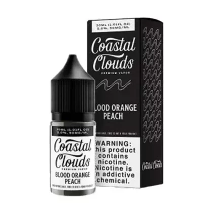 Blood Orange Peach Salt Nic by Coastal Clouds 30ML
