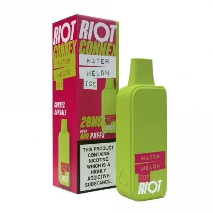 Riot Squad Connex Watermelon Ice Nic Salt E Liquid Pod