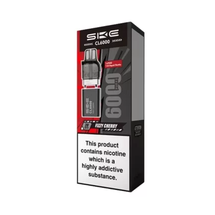 Fizzy Cherry CL6000 Prefilled Pods by SKE Crystal (2ml + 10ml) - Vapekit Co