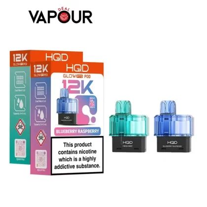HQD Glow Pro 12K Refill Pods - Mr Blue