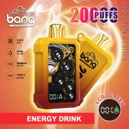 Bang Gear Tick Tock 20000 Puffs | 0%-5% strength, bulk disposable vape pen - Aiviouvapes