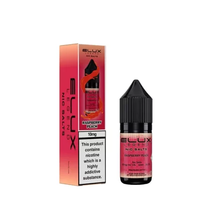 Elux Legend Raspberry Peach Nic Salt E-Liquid 10ml - 10mg