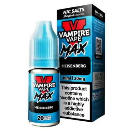 Heisenberg VV Max Nic Salt E-Liquid by Vampire Vape (10ml) - 10mg