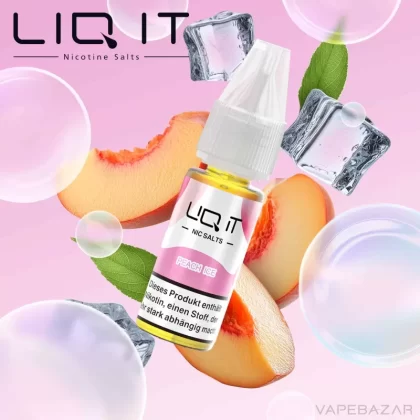 Lovesticks LIQ IT Liquid – Peach Ice - 6mg/ml, 12mg/ml; Pfirsich