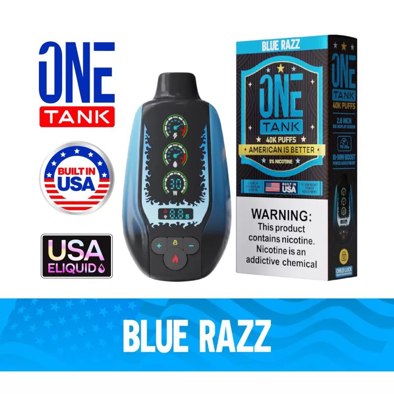 ONE TANK 40K Disposable Device - 40,000 Puffs - Lime Wave - Image 2