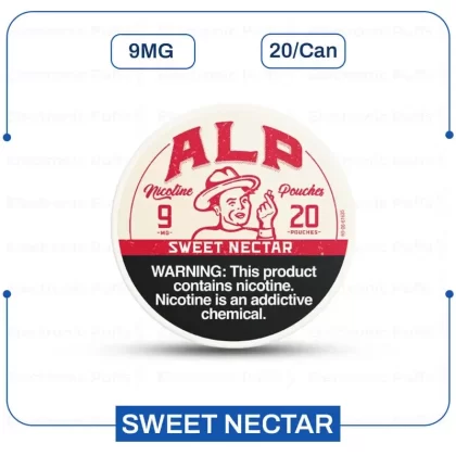 Buy ALP Sweet Nectar 9MG Nicotine Pouches Online - Ejuicewarehouse