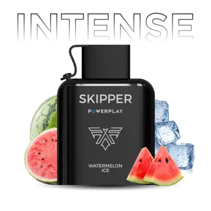 Skipper Powerplay Intense – Watermelon Ice Disposable Pod (16000 Puff) (50Mg)
