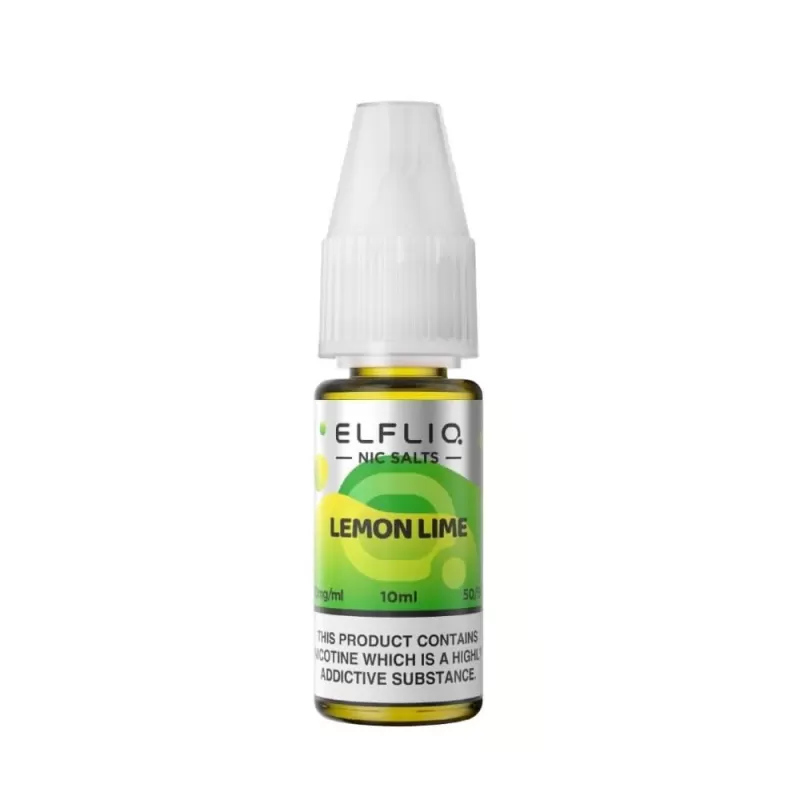 Lemon Lime Nic Salt E-Liquid by Elf Bar Elfliq (10ml) - Image 2