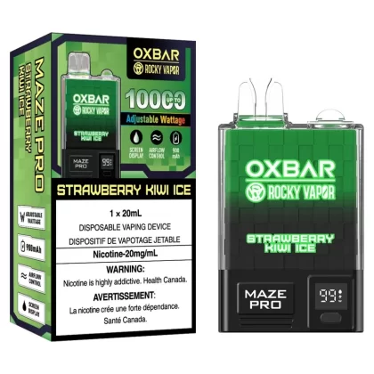 Rocky Vapor OXBAR Maze Pro Disposable – Strawberry Kiwi Ice
