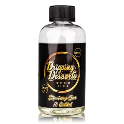 Strawberry Jam and Custard By Dripping Desserts 50ml/200ml Shortfill