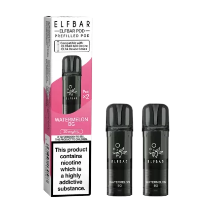 Watermelon BG Elfbar 600 Pods - Ecigwizard
