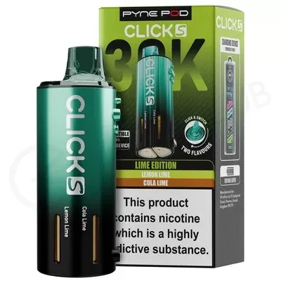 Lime Edition Pyne Pod Click S 30K Refill Pod