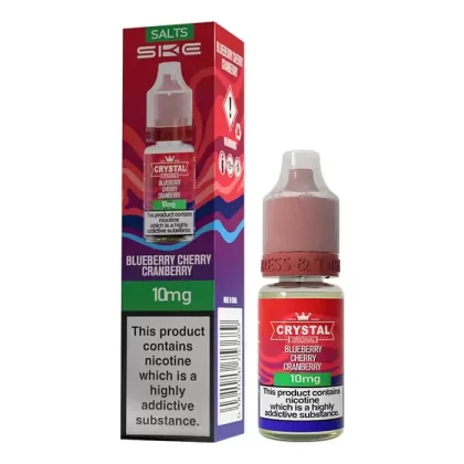 SKE Crystal Blueberry Cherry Cranberry Nic Salt E-liquid - 10mg
