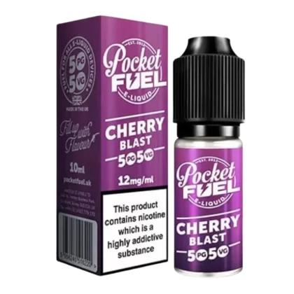 Cherry Blast 50/50 E-Liquid by Pocket Fuel (10ml) - 6mg