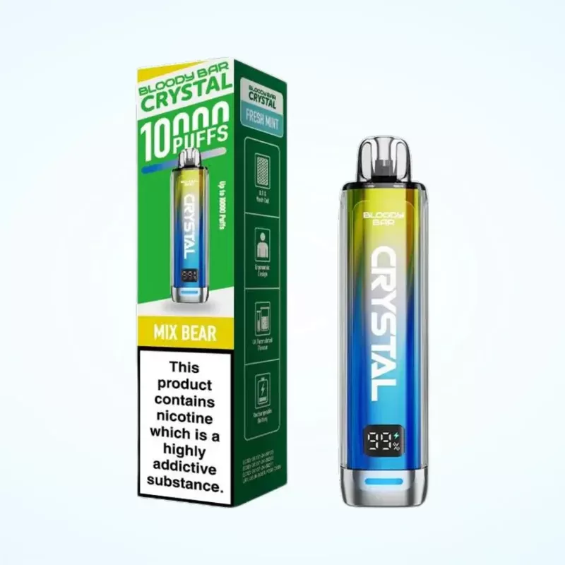 Bloody Bar Crystal 10K Prefilled Pod Kit Bear Mix - Vape Store