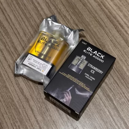 Black Elite v2 40k puffs Transparent 20ml 30mg - Watermelon Ice