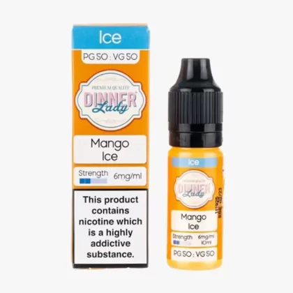 Mango Ice 50/50 E-Liquid by Dinner Lady - 6mg