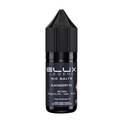 Blackberry Ice Nic Salt by Elux 10ml - 10mg - Vape Product (B05D92)