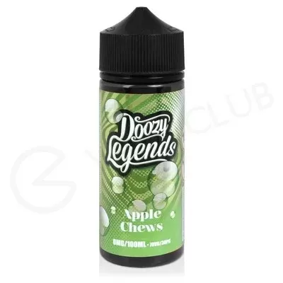 Apple Chews Shortfill E-Liquid by Doozy Legends 100ml - Ecigpremium