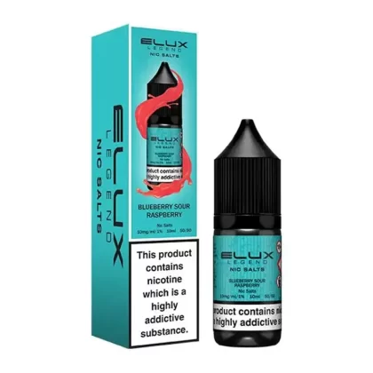 Blueberry Sour Raspberry Nic Salt By Elux Legend