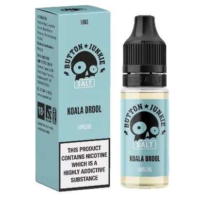 Button Junkie Koala Drool Nic Salt – 10ml - Vape Product, Vape Product