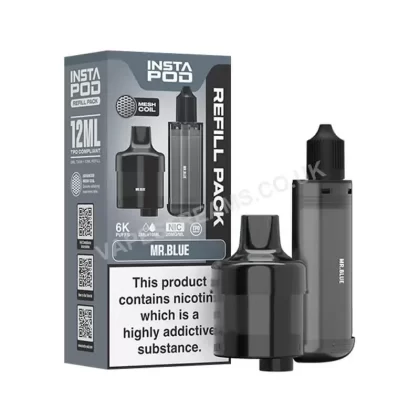 Insta Pod Mr Blue Pods - Vapestreams Co