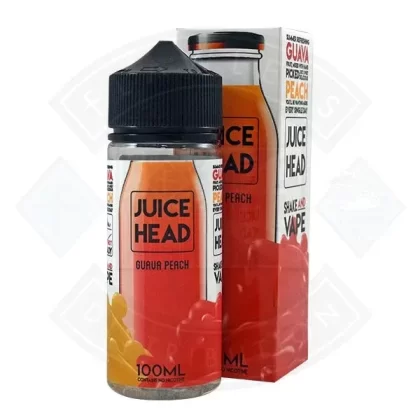 Juice Head Shake and Vape Guava Peach 0mg 100ml Shortfill - Ecigdepot