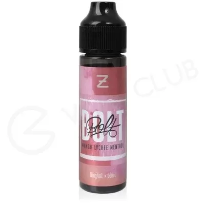 Mango Lychee Menthol Shortfill E-Liquid by Bolt 50ml