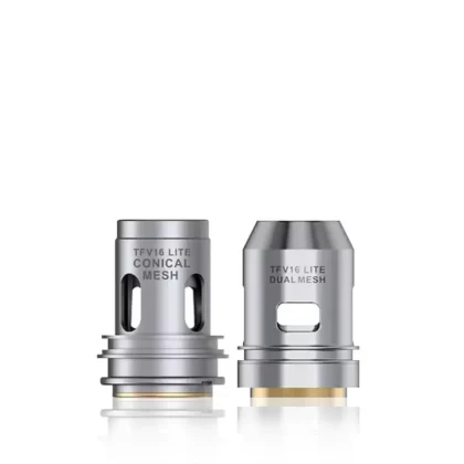 SMOK TFV16 Lite Replacement Coils - 0.15 Ohm Dual Mesh, 0.2 Ohm Conical Mesh