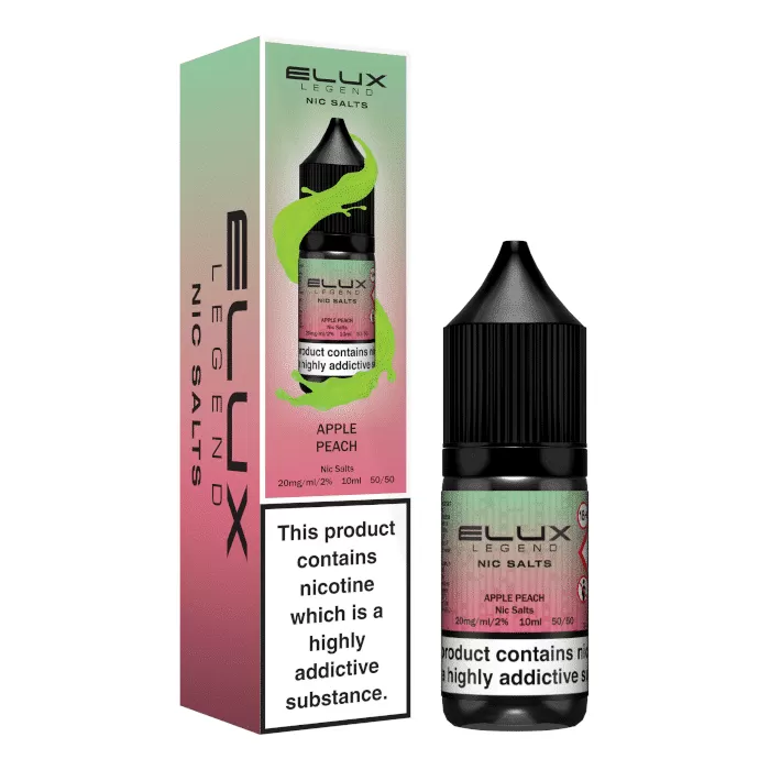 5 Elux Nic Salts & Elux Firerose 10ml – All Flavours – TPD - Vapestorm Co - Image 2