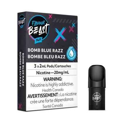 Flavour Beast S Pods – Bomb Blue Razz