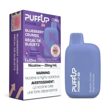 PUFF UP 5K – BLUEBERRY CRUMBS