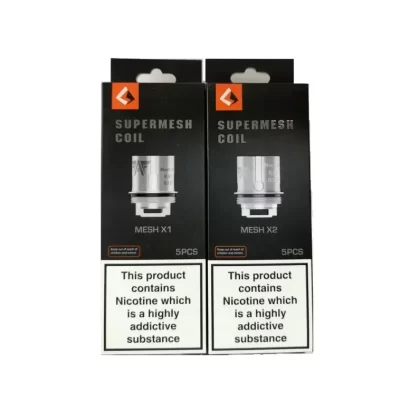 GEEKVAPE Supermesh X1 X2 Mesh Coils for Cerberus – 5x Coils
